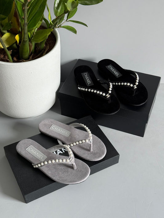 Chanel slippers