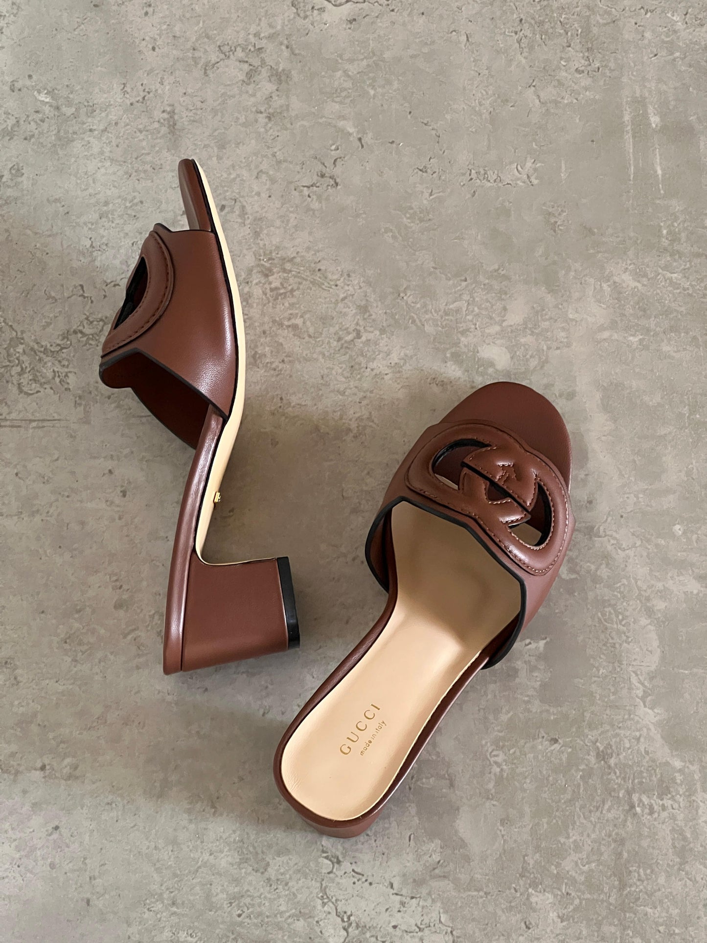 Gucci sandals heels