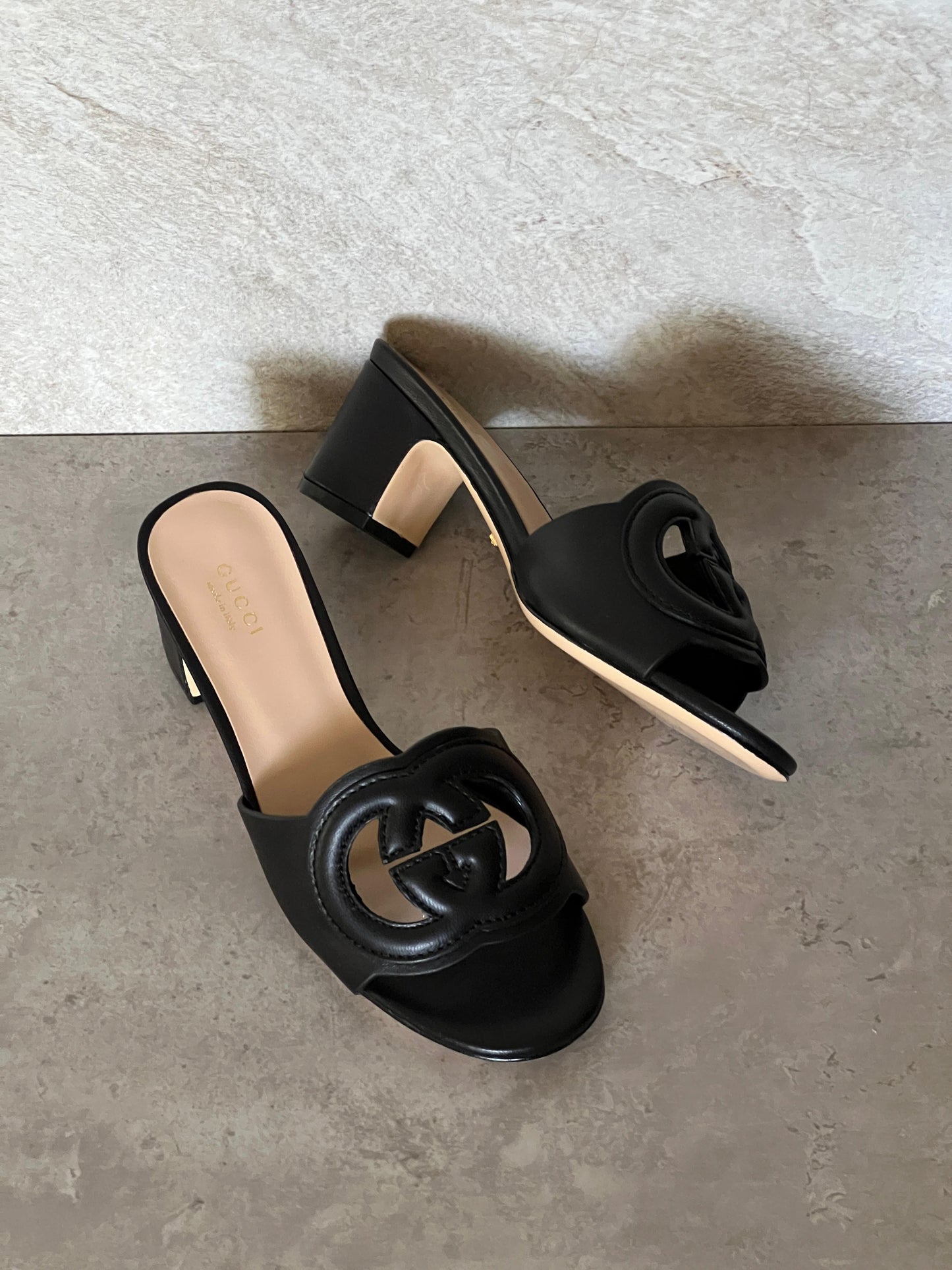 Gucci sandals heels