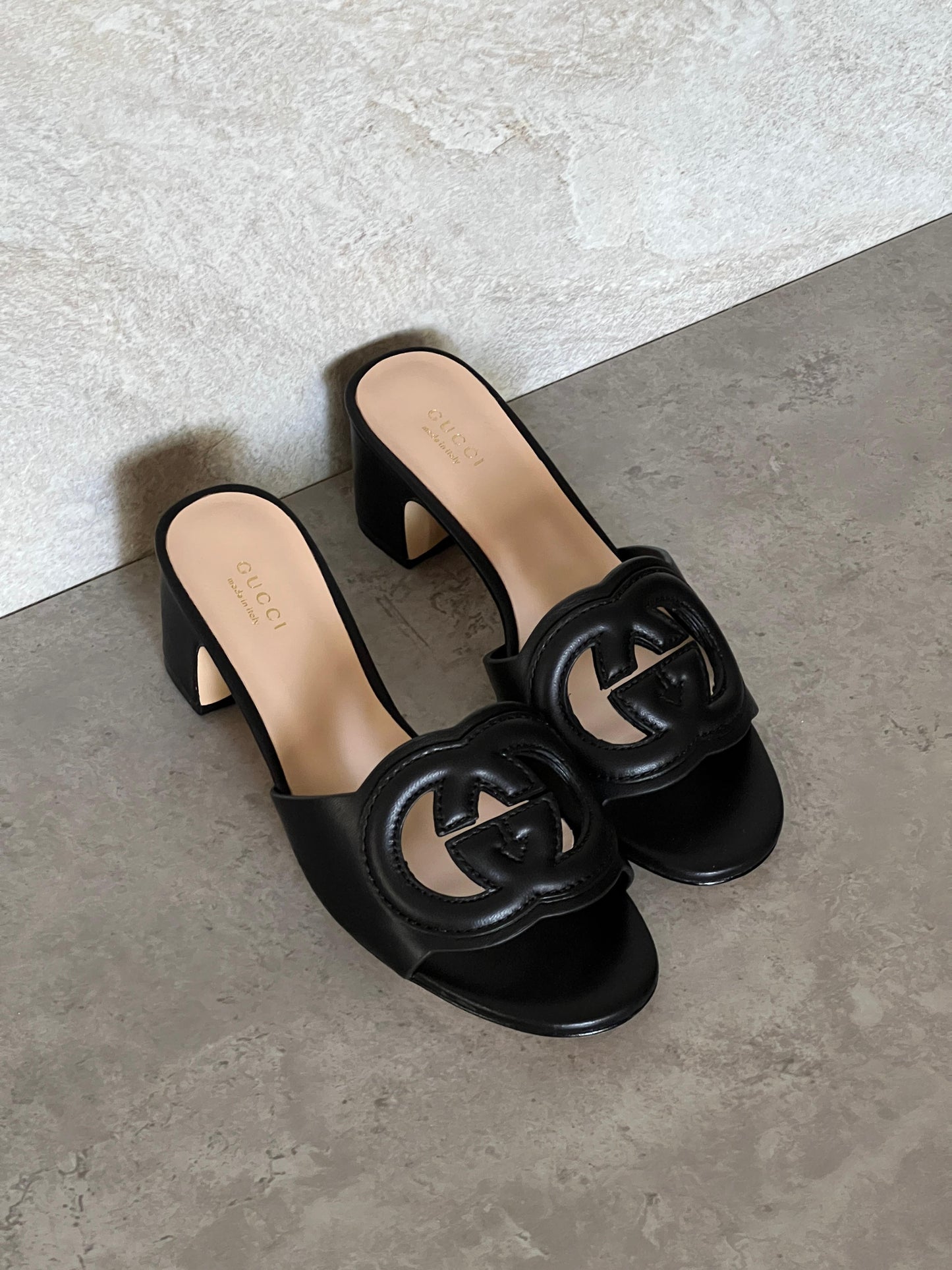 Gucci sandals heels