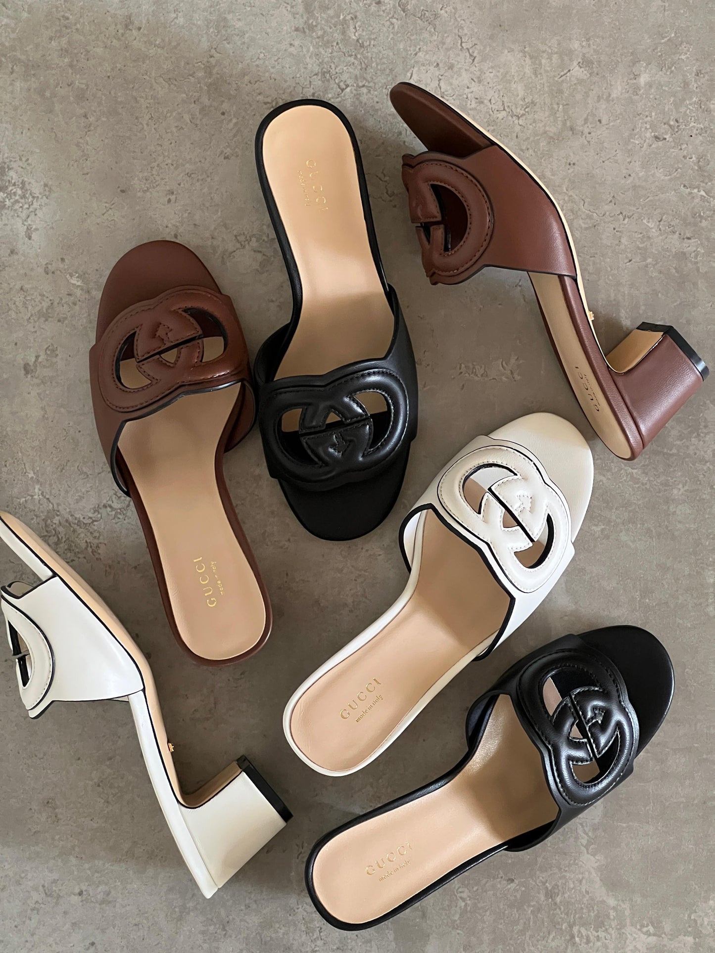 Gucci sandals heels
