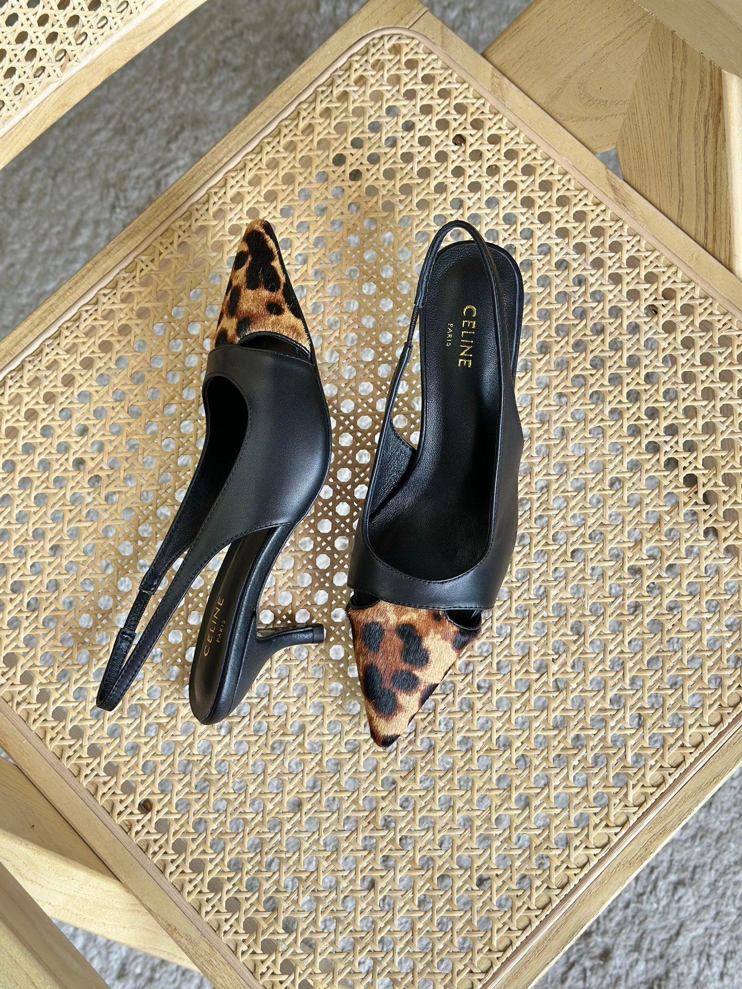 Celine heels - leopard