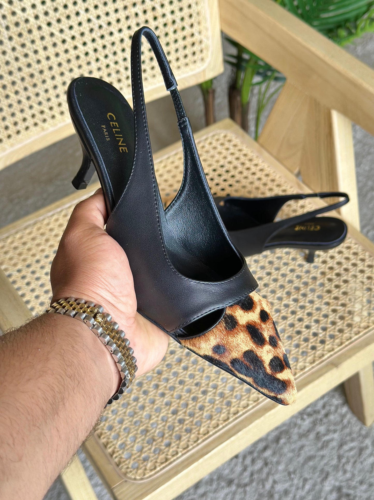 Celine heels - leopard