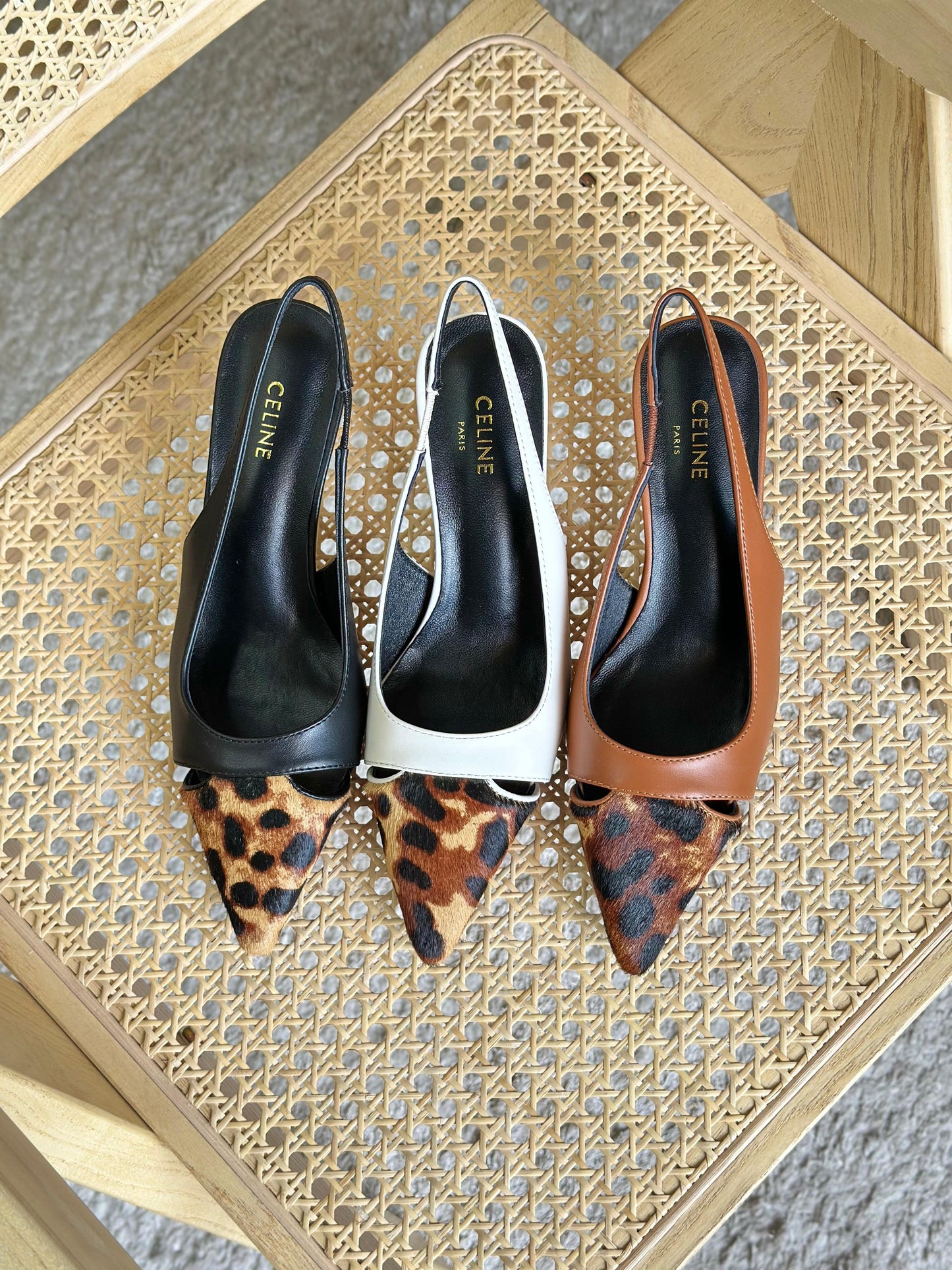 Celine heels - leopard