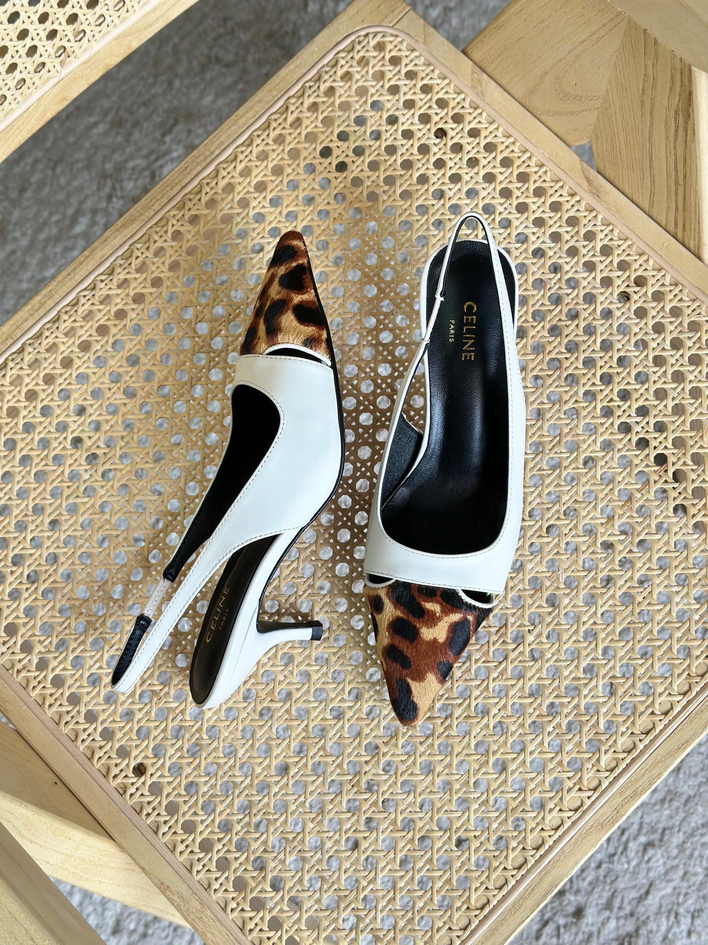Celine heels - leopard