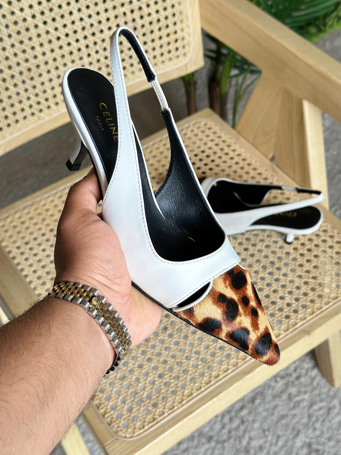 Celine heels - leopard