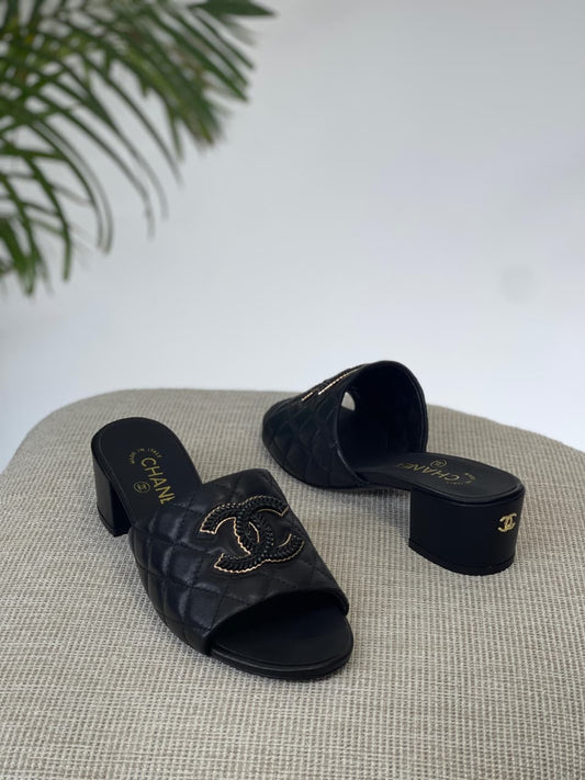 Chanel sandals heels