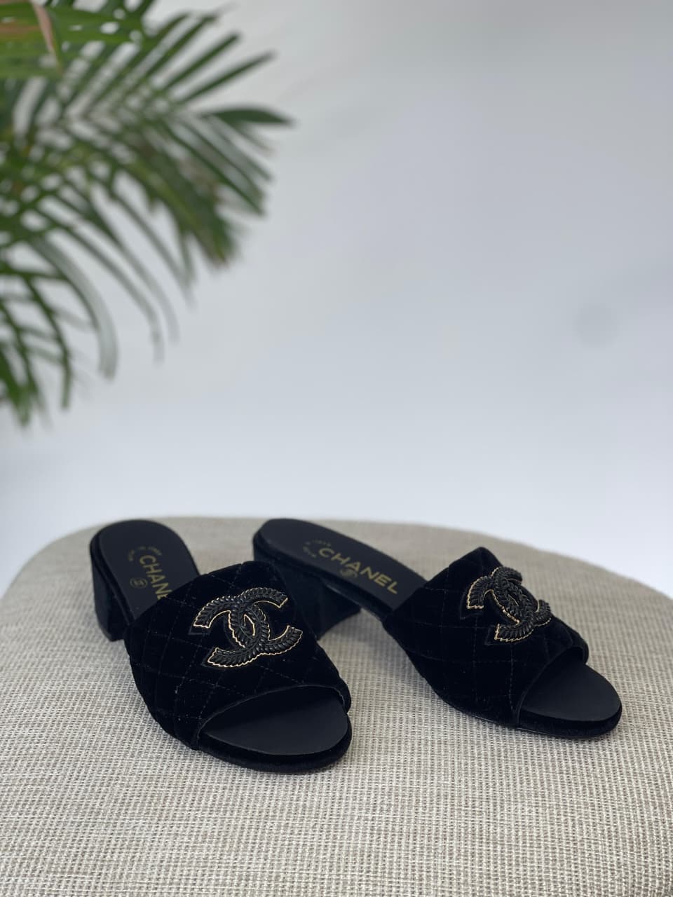 Chanel sandals heels
