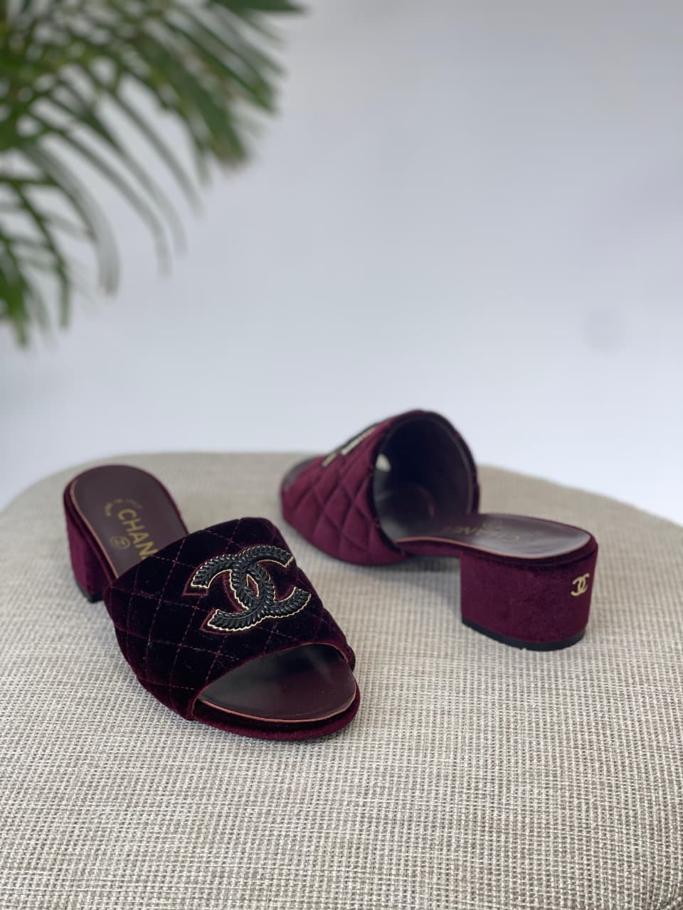Chanel sandals heels