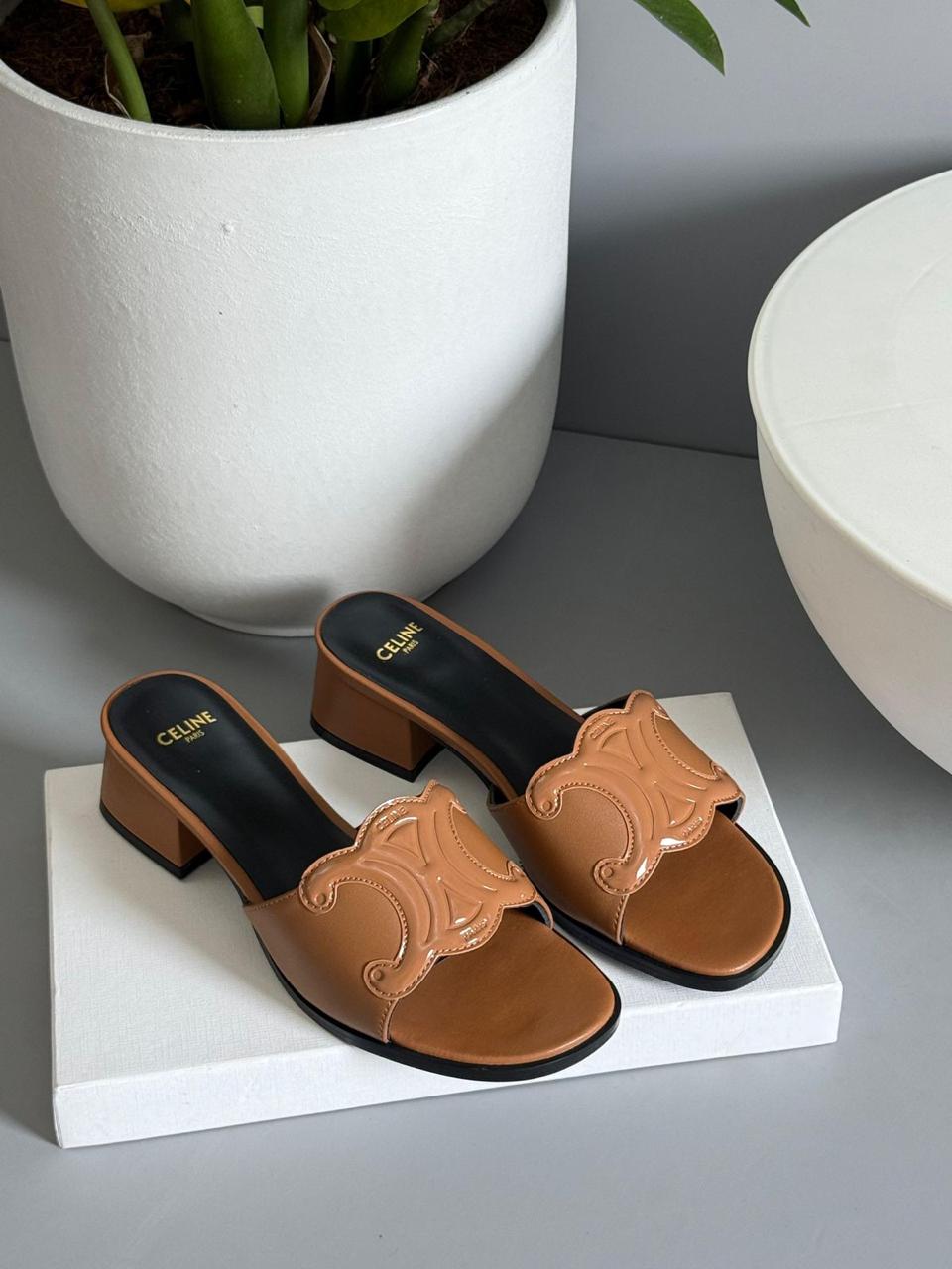 celine sandals heels