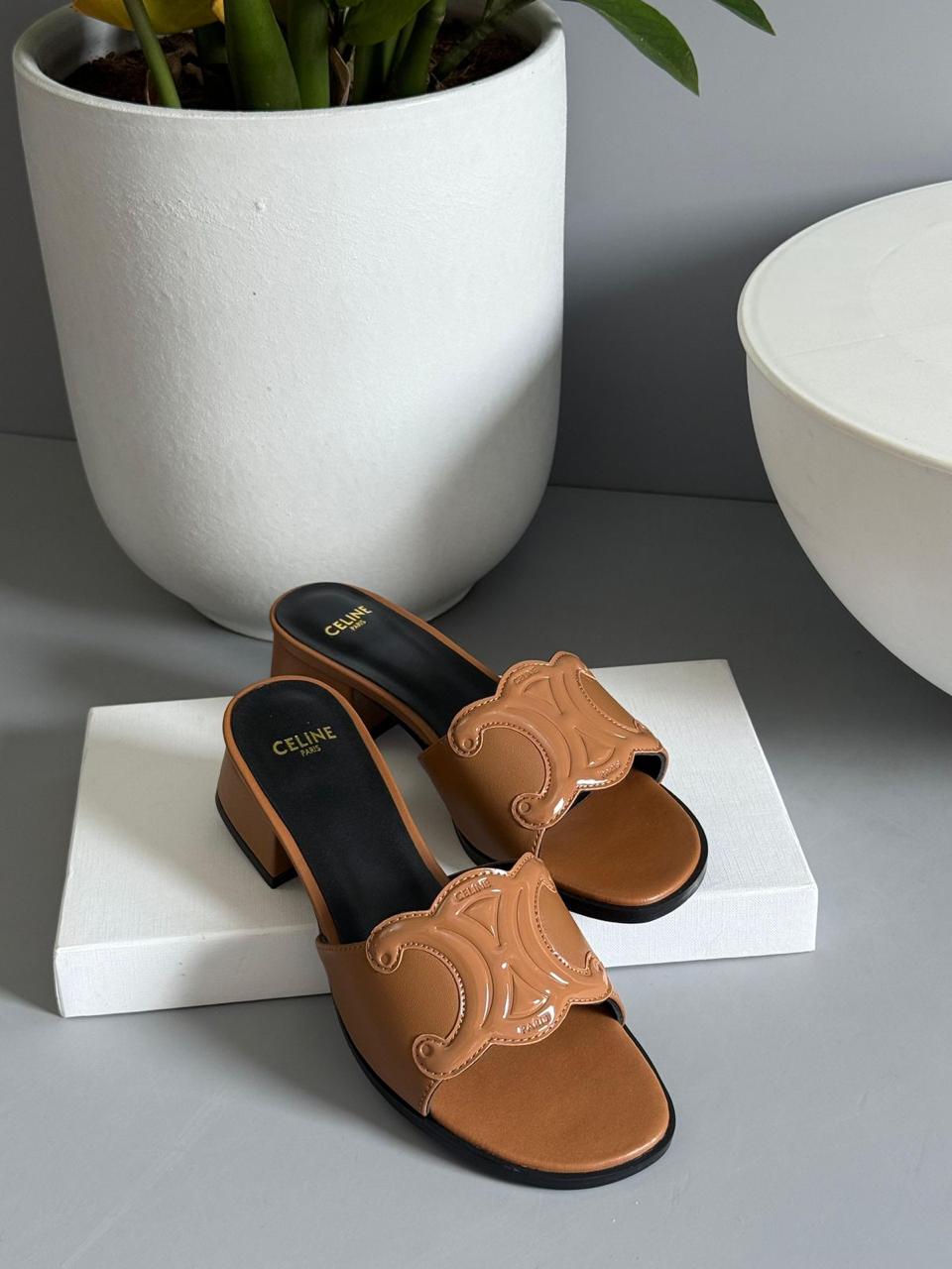 celine sandals heels