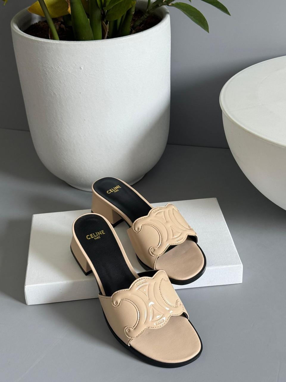 celine sandals heels