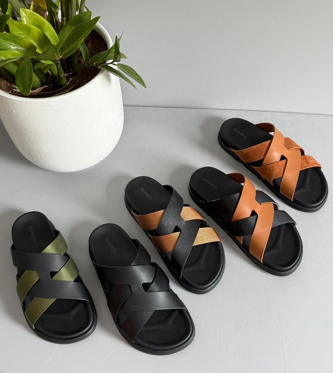Hermes slipper -men
