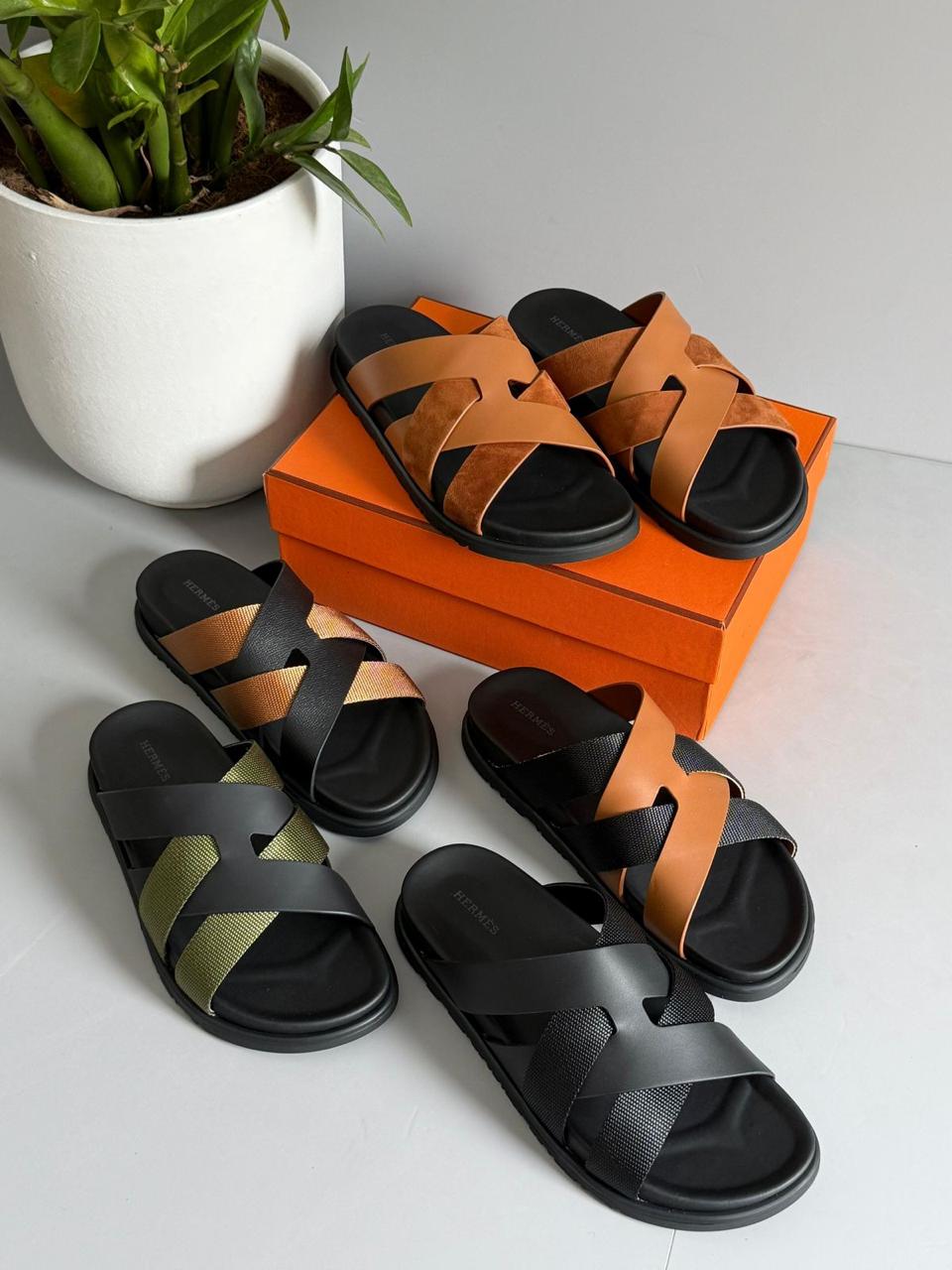 Hermes slipper -men