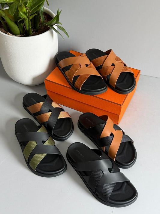 Hermes slipper -men