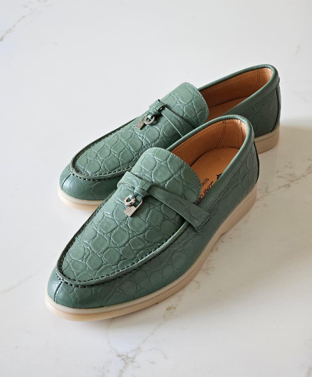 Loro piana loafers -leather