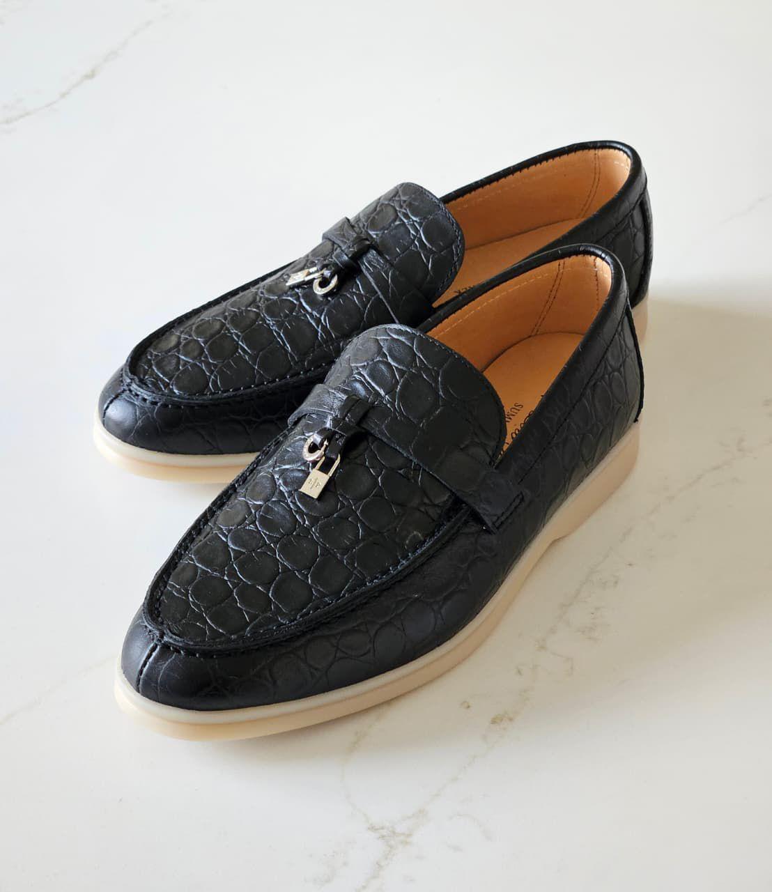 Loro piana loafers -leather