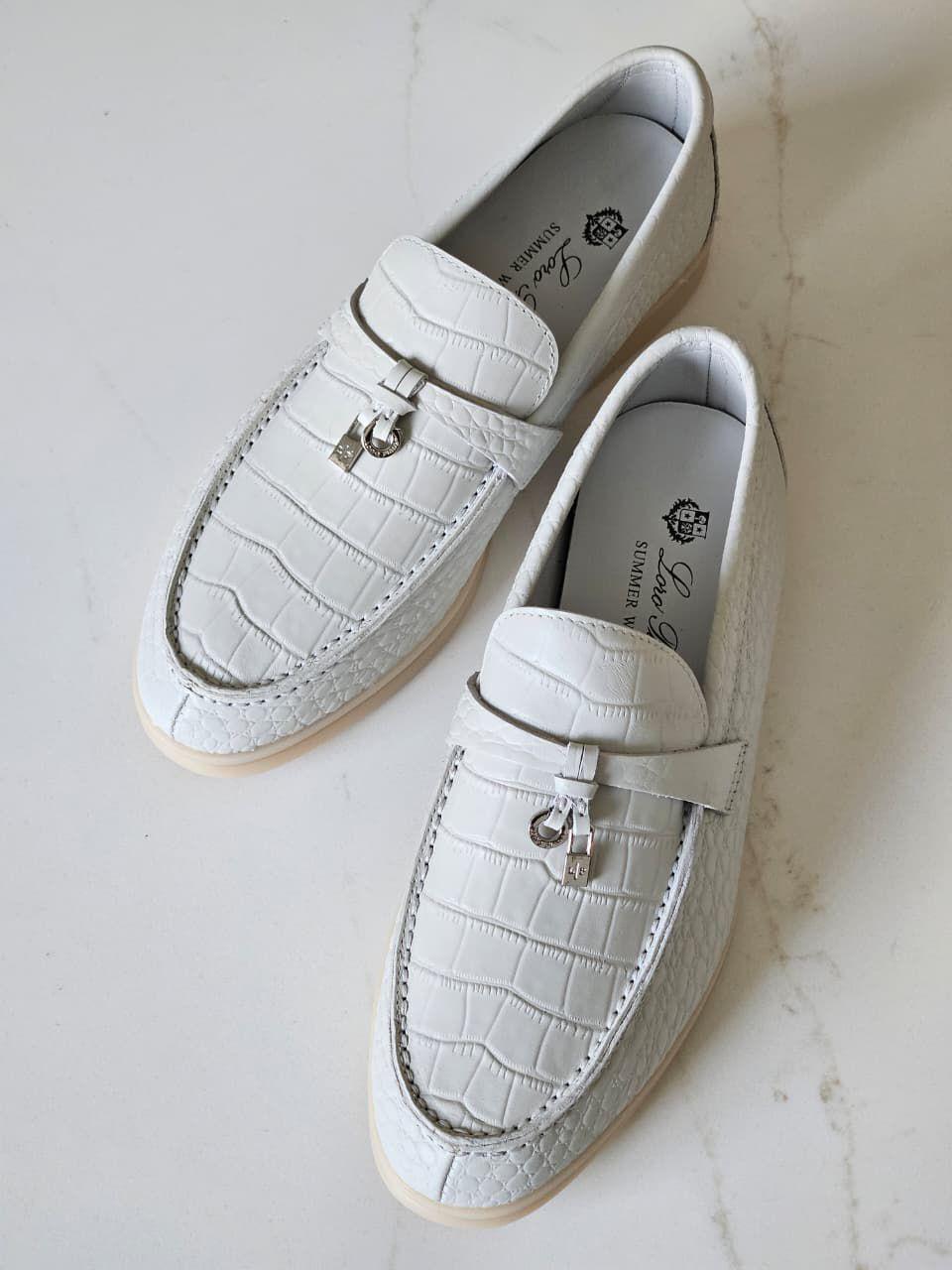 Loro piana loafers -leather