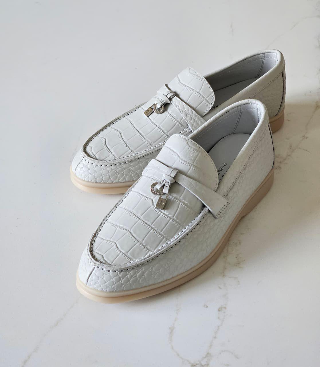 Loro piana loafers -leather