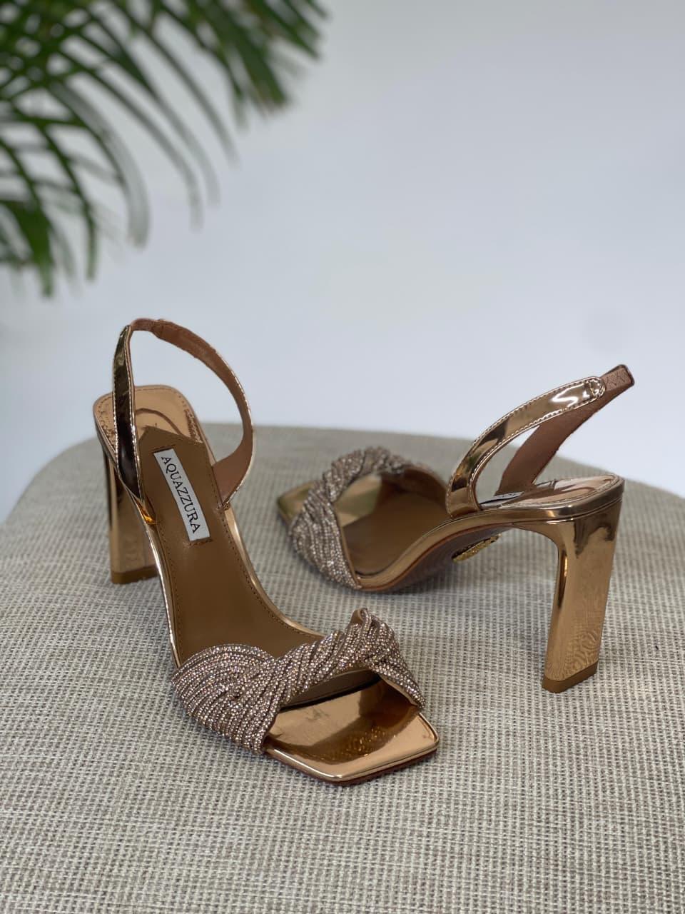 Aquazurra sandals heels