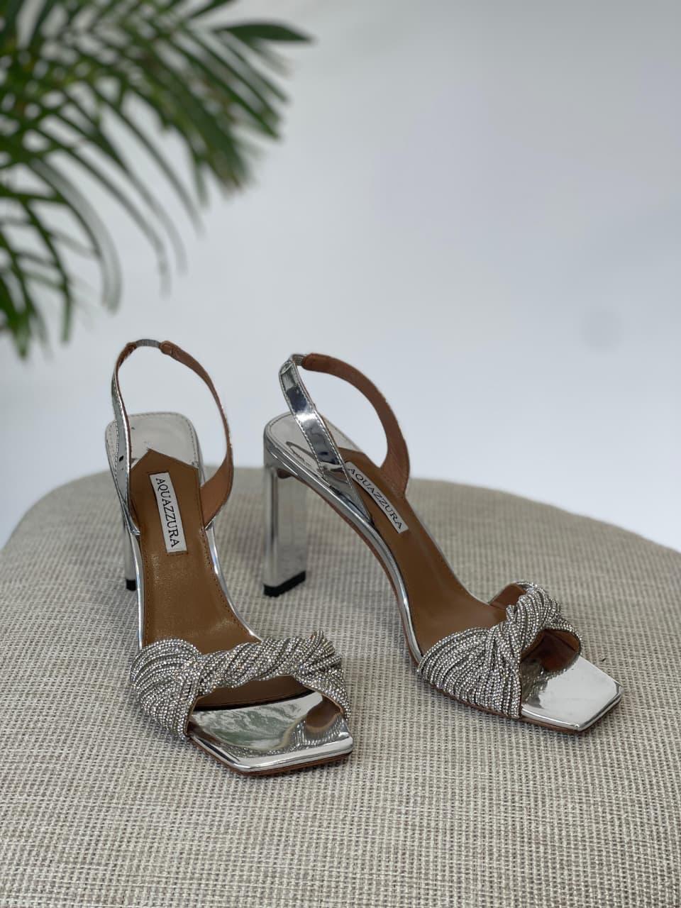 Aquazurra sandals heels