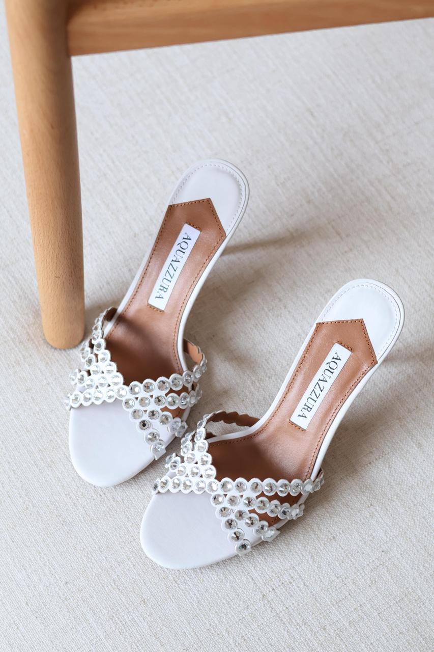 Aquazurra sandals heels