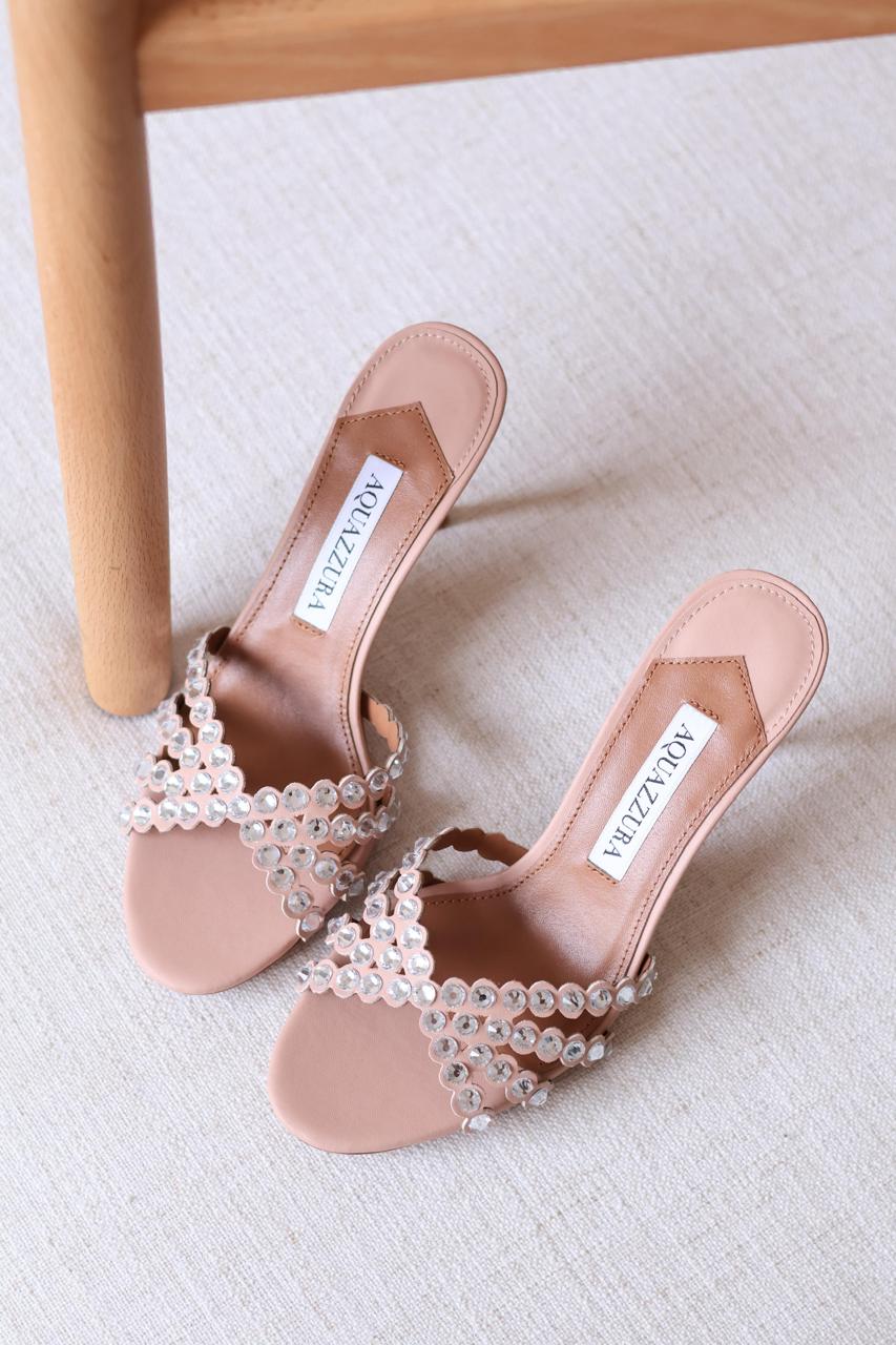 Aquazurra sandals heels