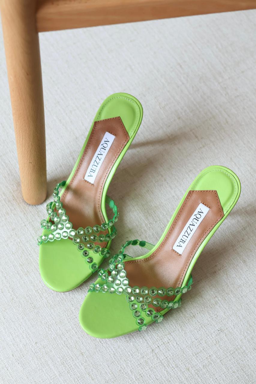Aquazurra sandals heels