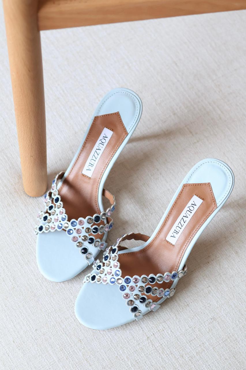Aquazurra sandals heels