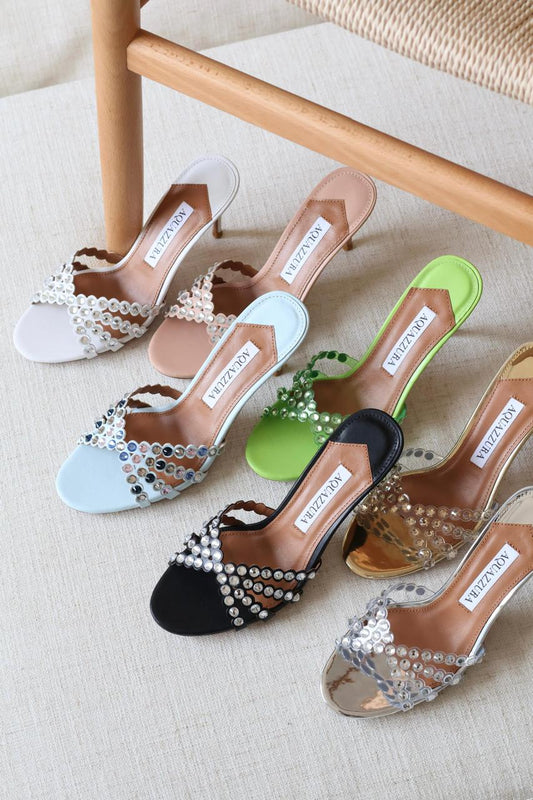 Aquazurra sandals heels