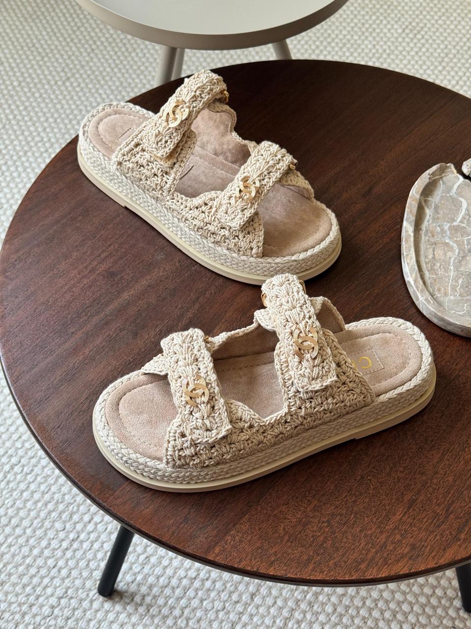 Chanel slippers