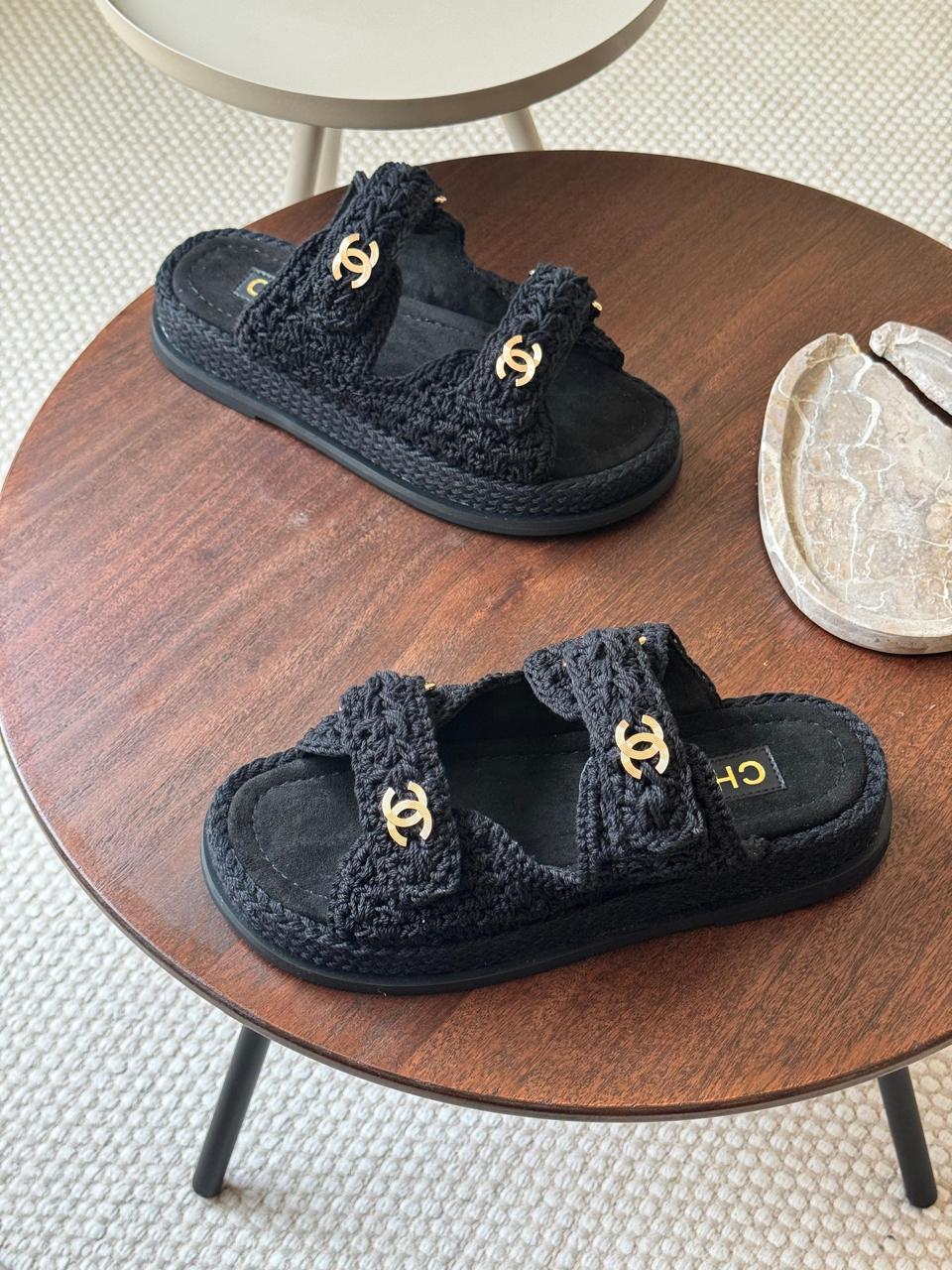 Chanel slippers