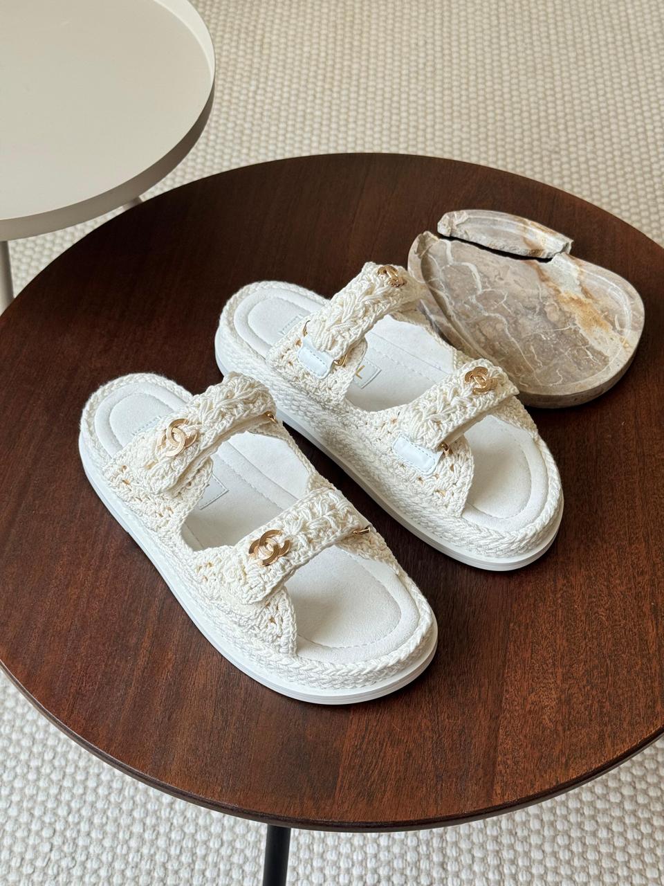 Chanel slippers