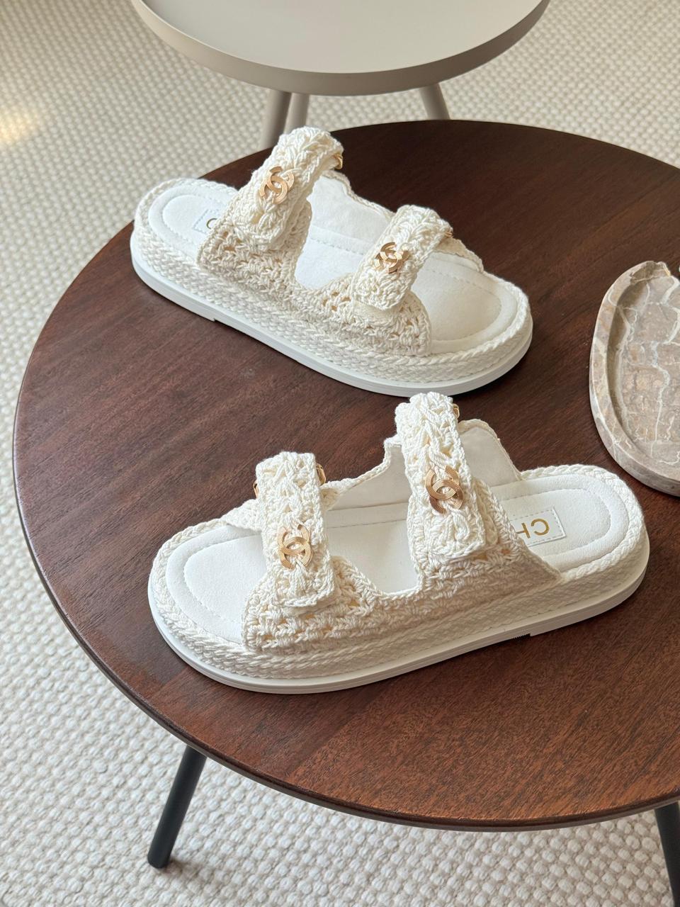 Chanel slippers