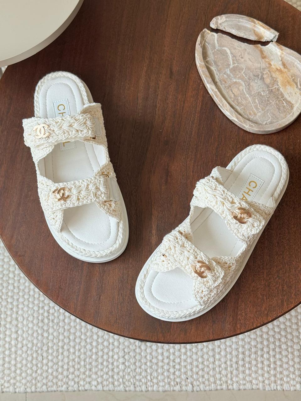 Chanel slippers