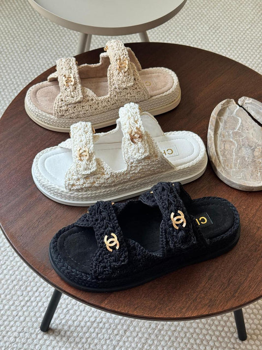 Chanel slippers
