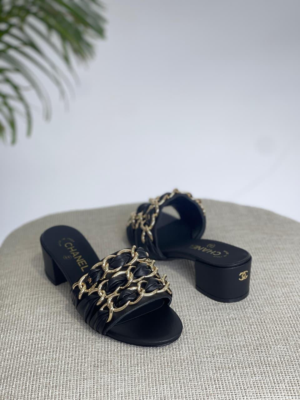 Chanel sandals heels