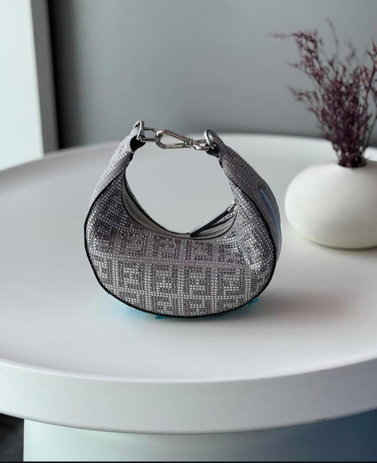 Fendi bag silver