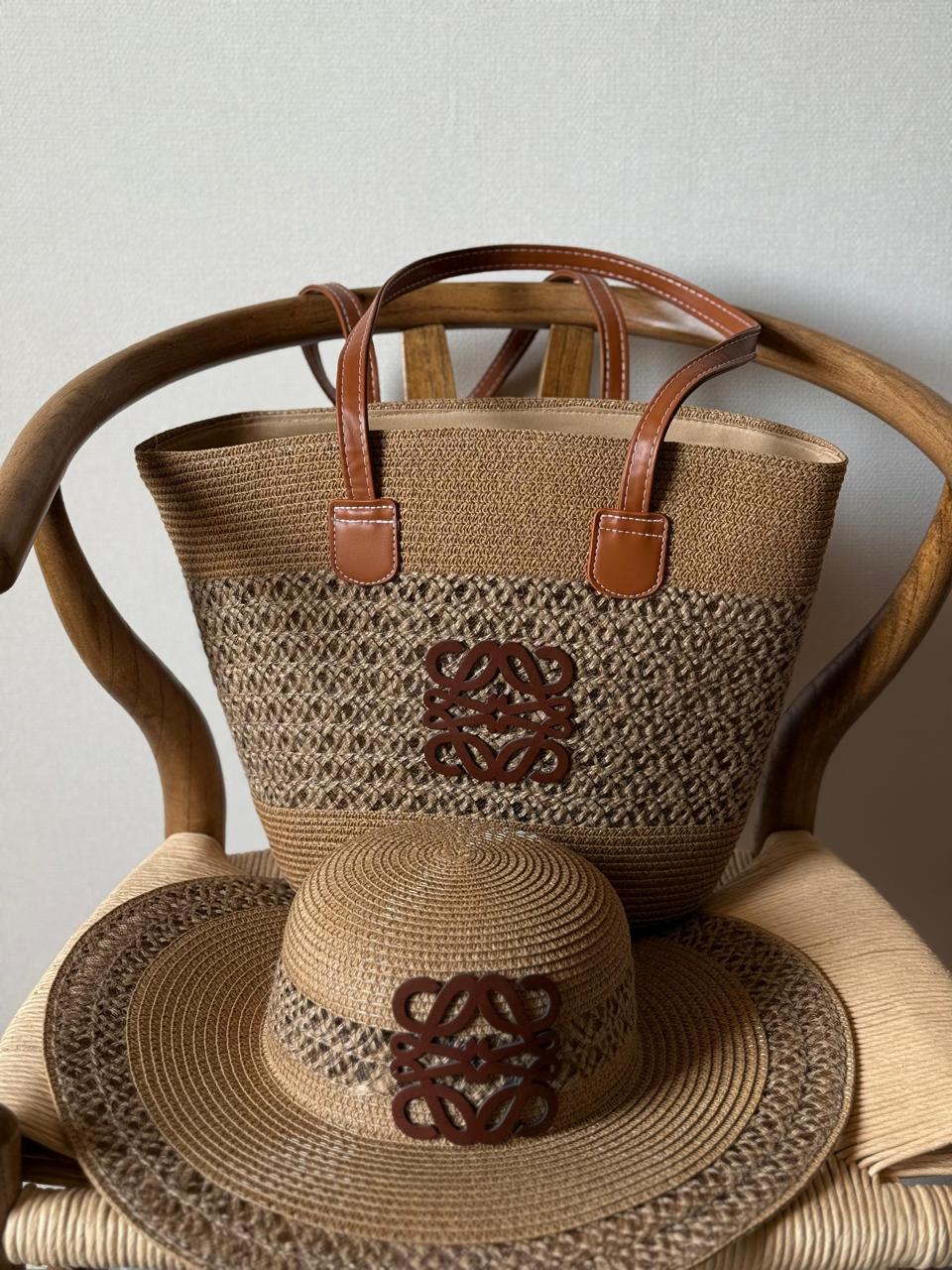 Loewe bag tote &hat- beach set