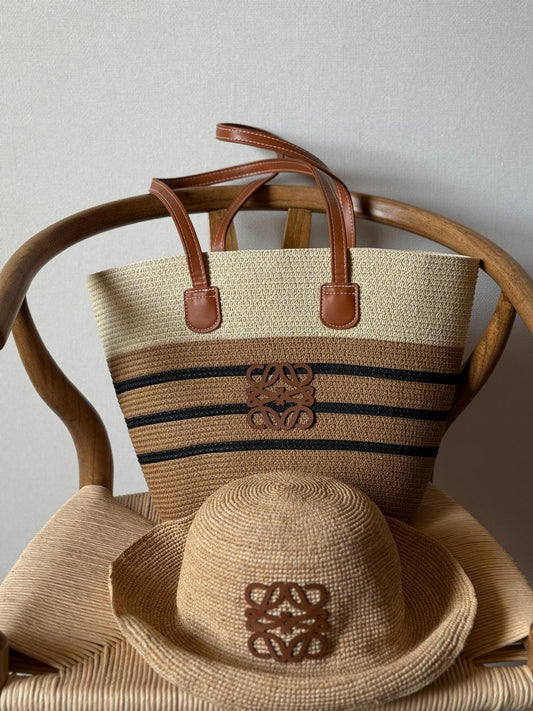 Loewe bag tote &hat- beach set