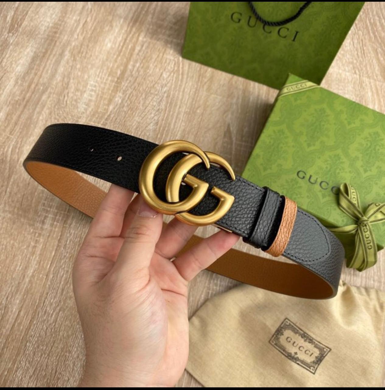 Gucci belt double sided