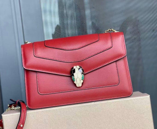 Bvlgari bag red