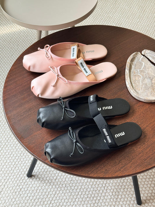 Miu miu mules ballerina