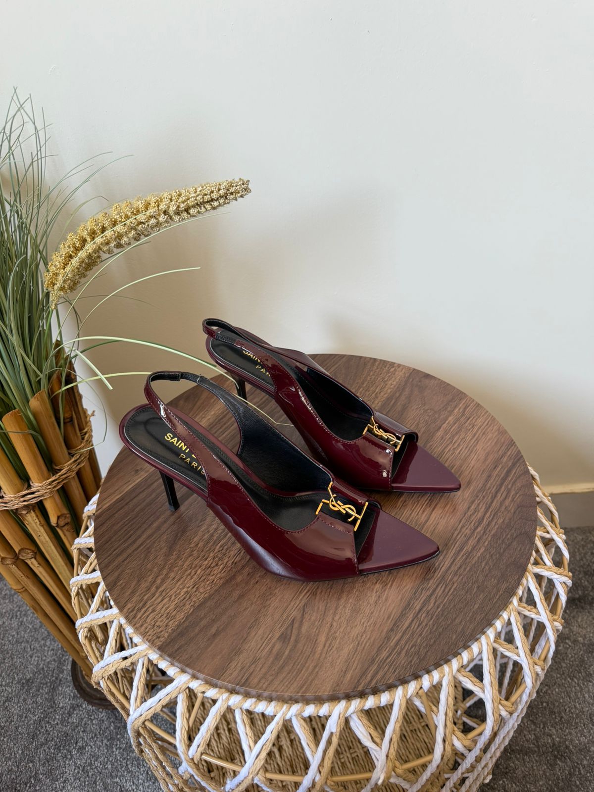 YSL sandals heels