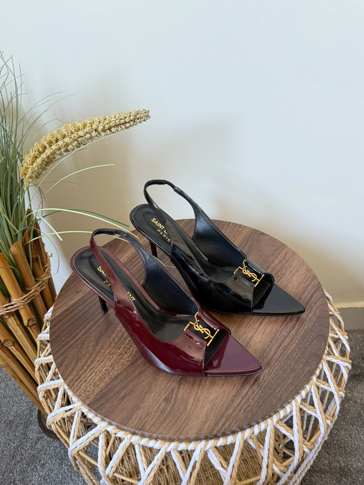 YSL sandals heels
