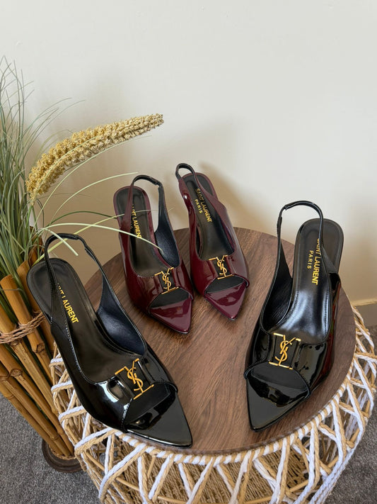 YSL sandals heels