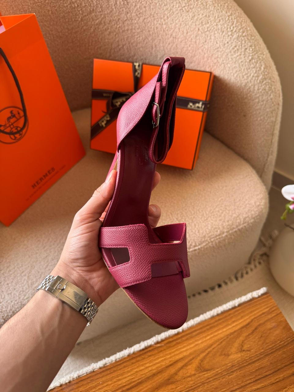 Hermes sandals heels (high heels)