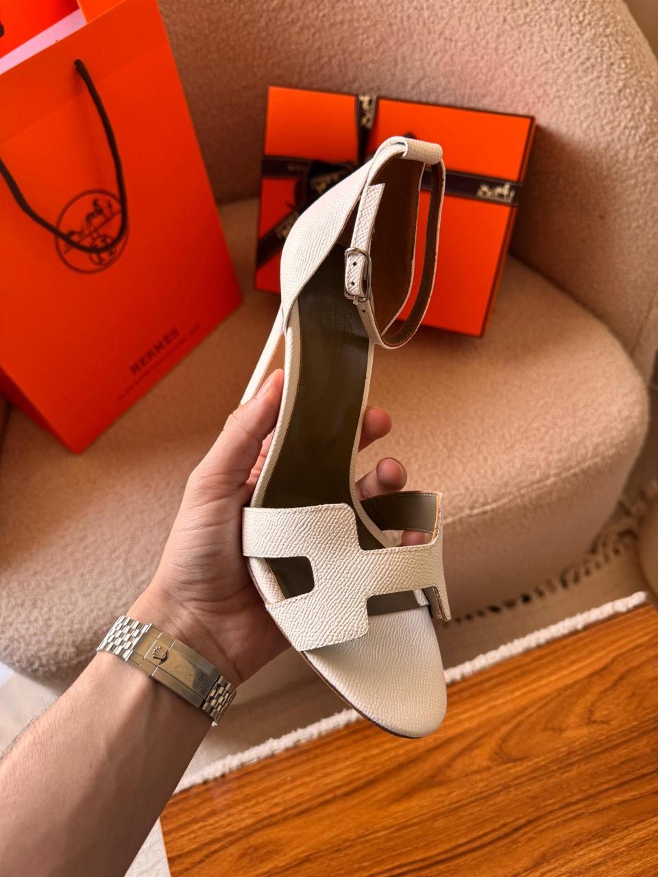Hermes sandals heels (high heels)