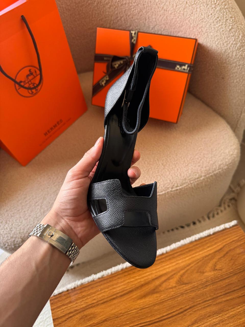 Hermes sandals heels (high heels)