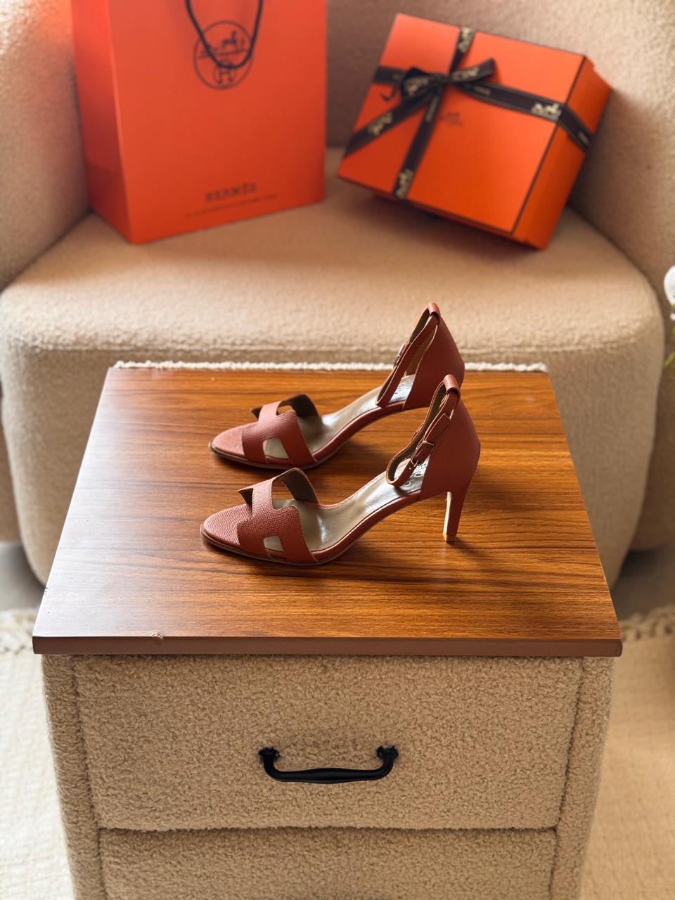 Hermes sandals heels (medium  heels)